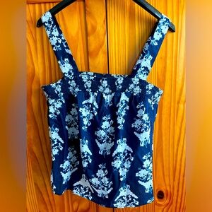 J Crew elastic banded top
